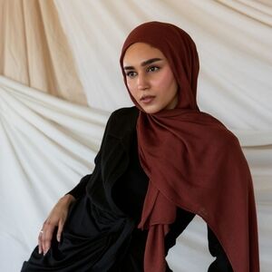 Vela Scarves Red Amber Double